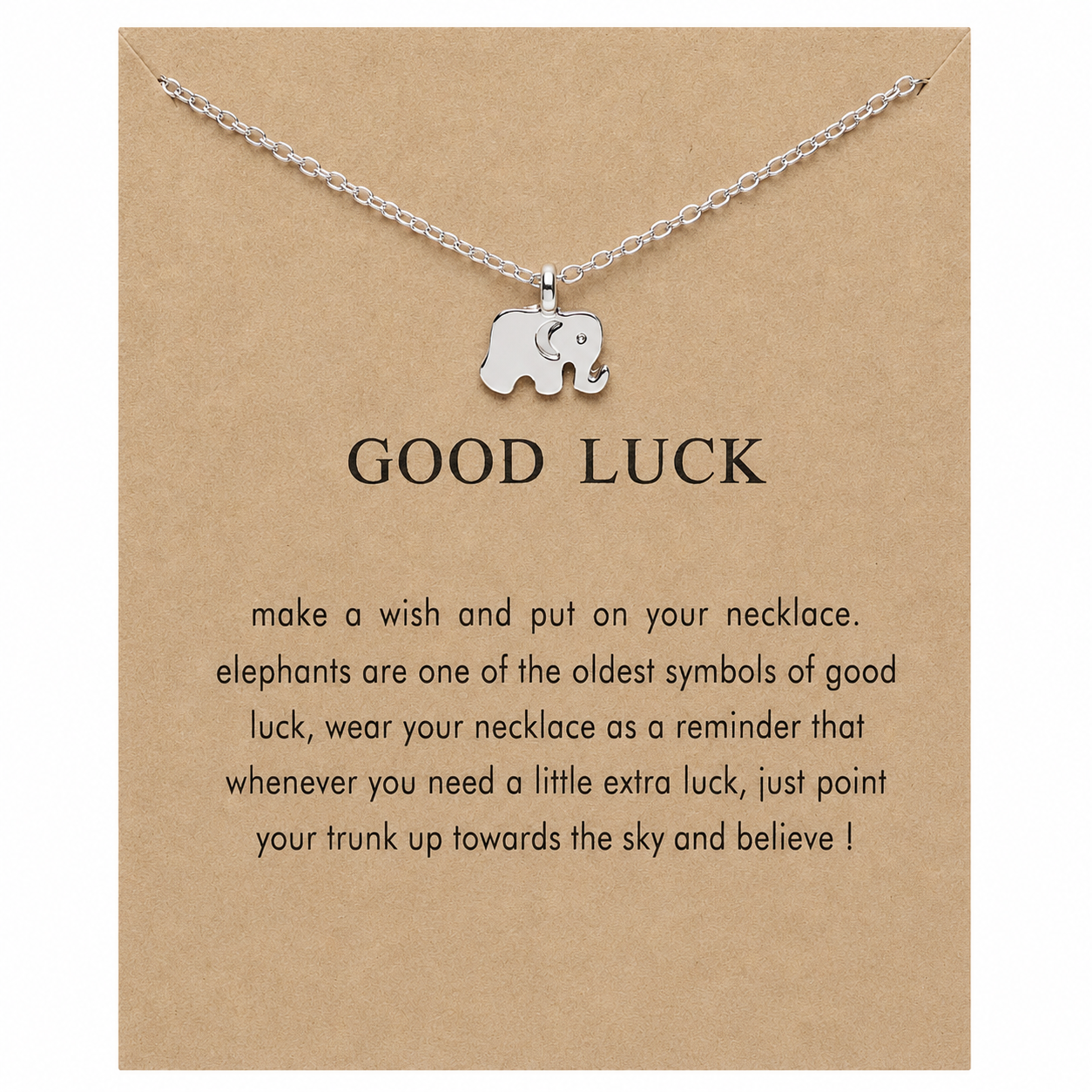 Κολιέ Ελέφαντας Good Luck – Γούρι Τύχης για Κάθε Μέρα