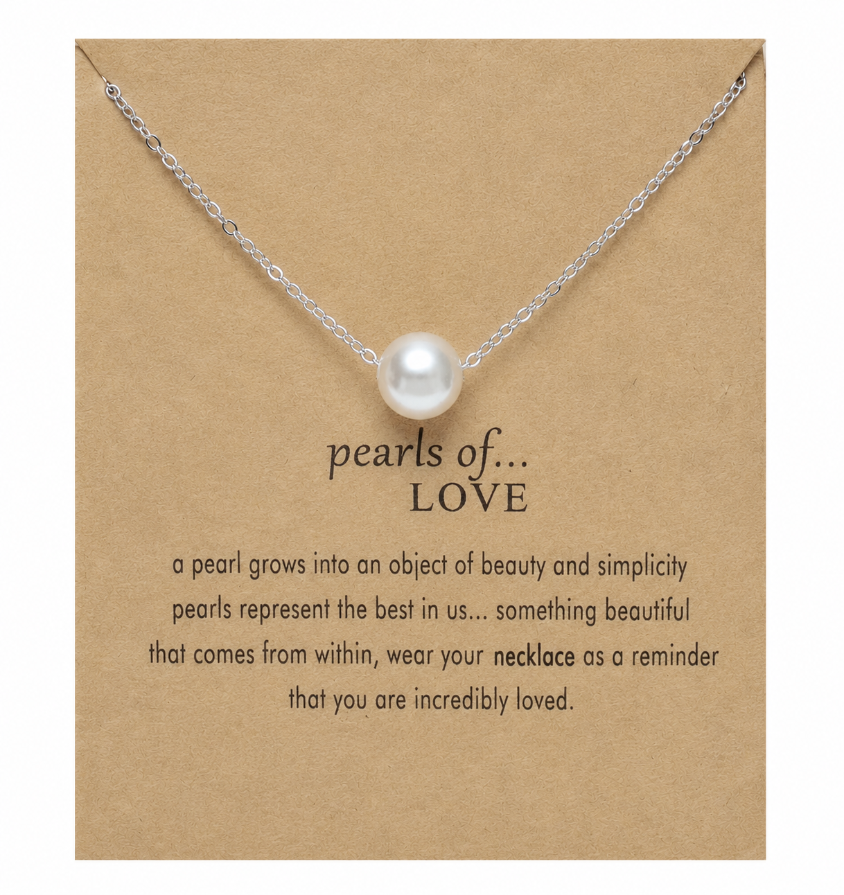 Κολιέ με Πέρλα Pearl of Love