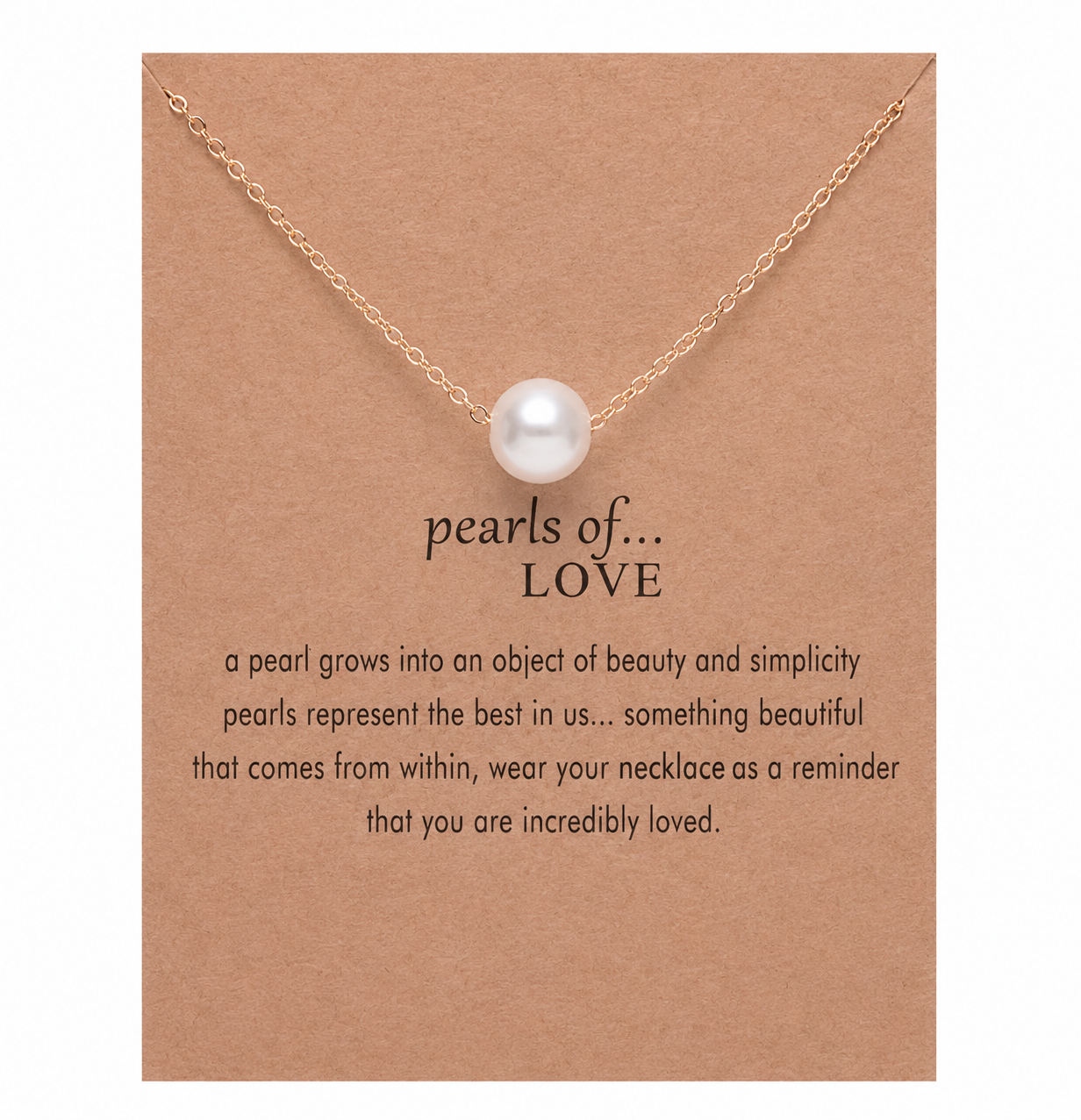 Κολιέ με Πέρλα Pearl of Love